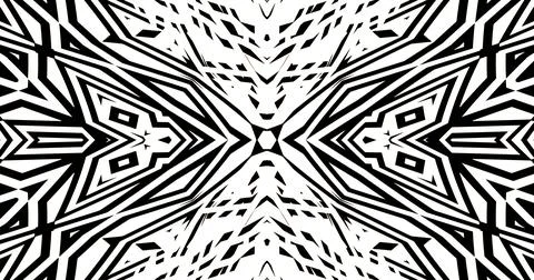 Black White Pattern Background Symmetric Pixels Modern Abstract 스톡 일러스트