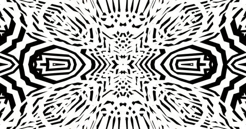 Black White Pattern Background Symmetric Pixels Modern Abstract 스톡 일러스트
