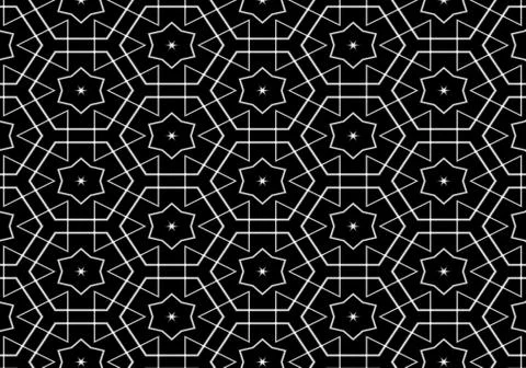 Black white pattern Stock Illustration