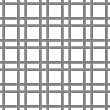 Black white seamless line pattern design Иллюстрация