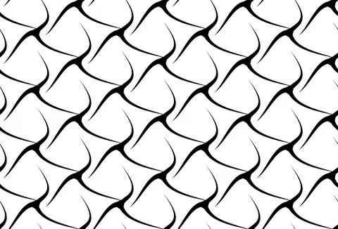 Black on white seamless pattern. Abstract background Ilustração Stock