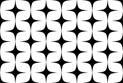 Black on white seamless pattern. Abstract background Stock Illustration