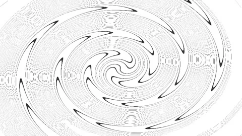 Black white spiral backgrounds Stock Footage 163979460