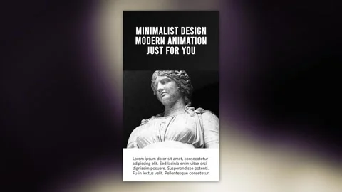 Black &amp; White Stories Pack Стоковые After Effects