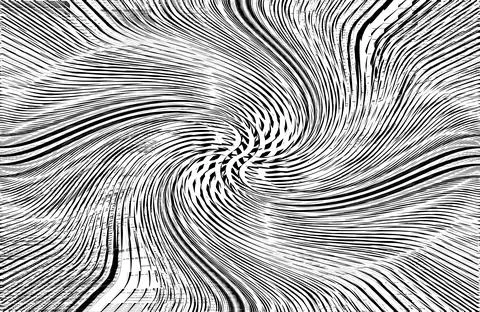 Black white swirl flow pattern 스톡 일러스트