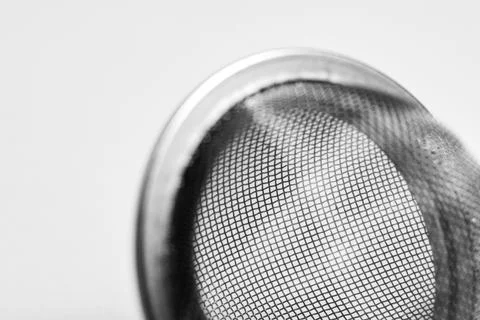 Black &amp; White Tea Infuser Object Photo Foto stock