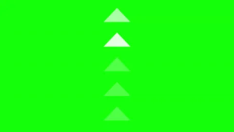 Black White Triangle Horizontal 16:9 Green Screen Stock Footage 340461872