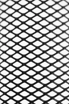 Black wire mesh pattern Stock Photos