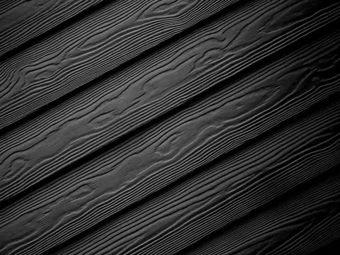 Black Wood Grain Pattern Background Stock Photos