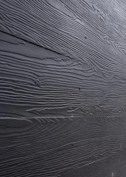 Black wood plank panel texture background Foto stock