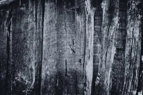 Black wood texture Stock Photos