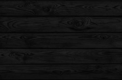 Black wooden background with expressive pattern Stock Photos