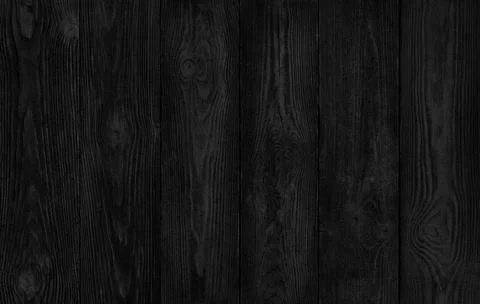Black wooden background with expressive pattern Stock Photos