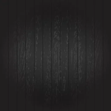 Black wooden background Stock Illustration