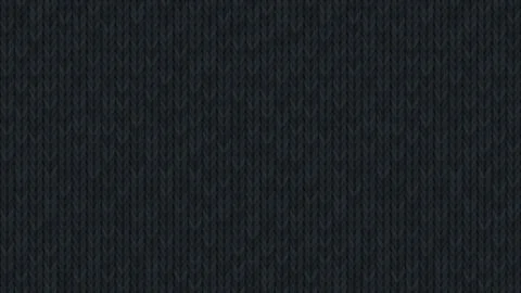 Black wool knitting seamless pattern background Stock Illustration