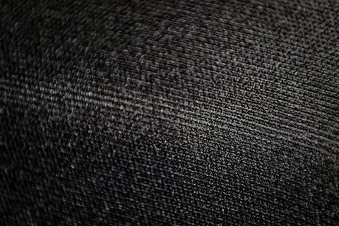 Black Woven Technical Fabric Texture Macro Stock Photos