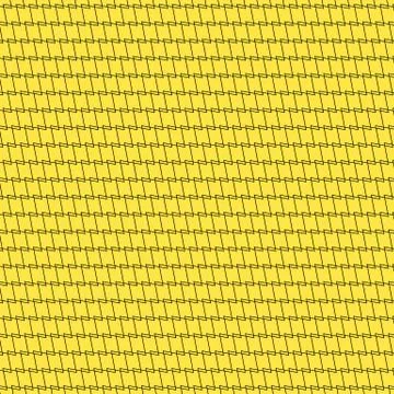 Black / yellow background with interlacing lines, abstract pattern Stock Illustration