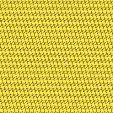Black / yellow background with interlacing lines, abstract pattern Stock Illustration