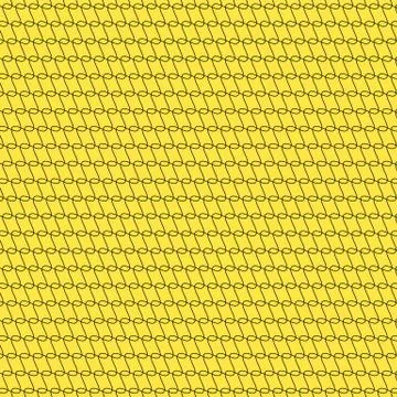 Black / yellow background with interlacing lines, abstract pattern 스톡 일러스트