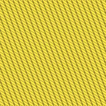 Black / yellow background with interlacing lines, abstract pattern Illustrazione stock