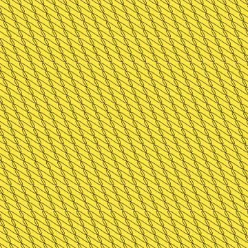 Black / yellow background with interlacing lines, abstract pattern Stock Illustration