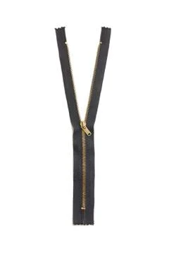 Black zipper Stock Photos