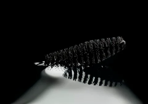 Black_mascara_waterproof Stock Photos