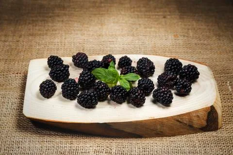 Blackberry elegant view Foto stock
