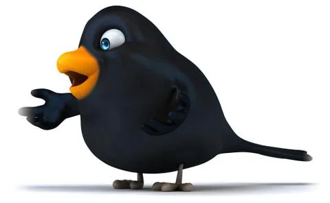 Blackbird Stock Illustration