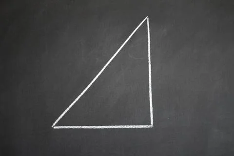Blackboard and equations Stock Photos