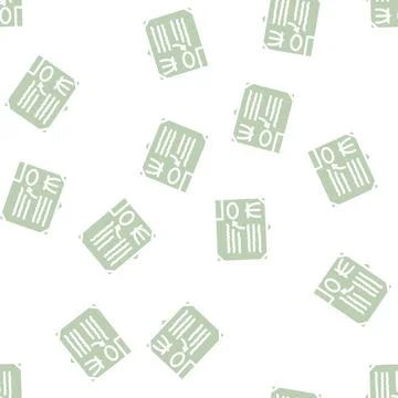 Blackboard of classroom glyph vector seamless pattern Stock Illustration
