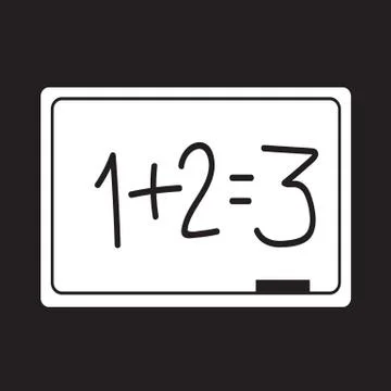 Blackboard Icon Stock Illustration