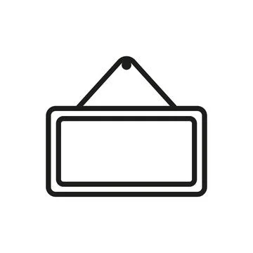 Blackboard icon vector design templates simple Stock Illustration