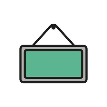Blackboard icon vector design templates simple Stock Illustration