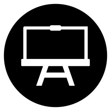 Blackboard icon vector Stock Illustration