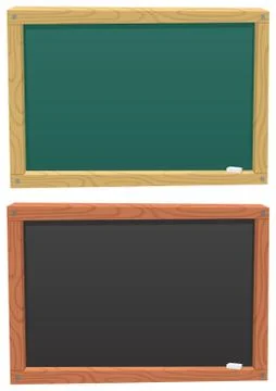 Blackboard 库存插图