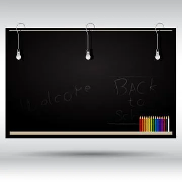 Blackboard Stock Illustration