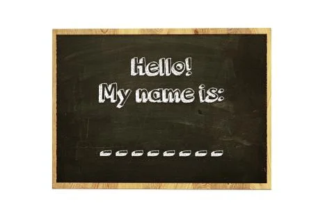 Blackboard Stock Illustration