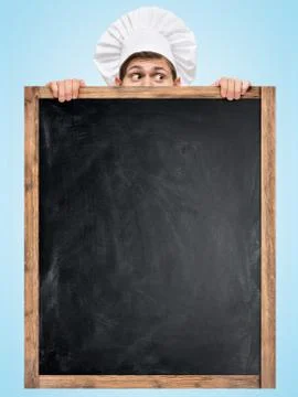 Blackboard for menu. Stock Photos