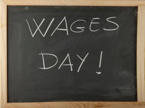 Blackboard Foto stock