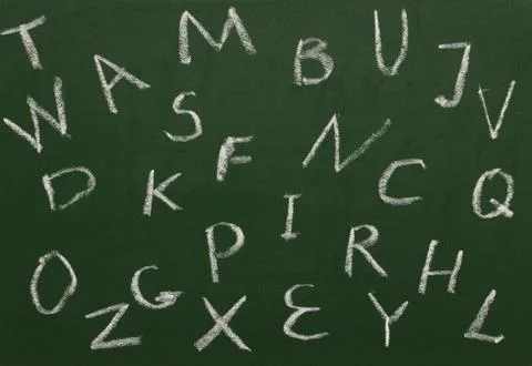 Blackboard Foto stock