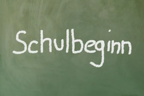 A blackboard with a text for Back to School Foto stock