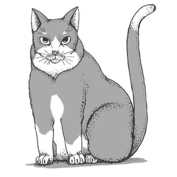 Blackcat Иллюстрация