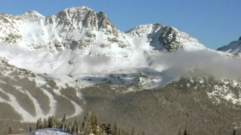 Blackcomb Mountain timelapse HD  Stockbeeldmateriaal 90465