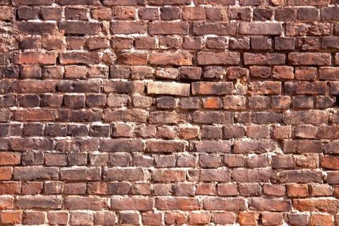 Blackened brick wall 写真素材