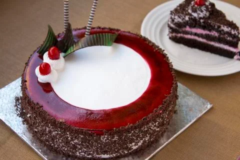 Blackforest cake Stock Photos