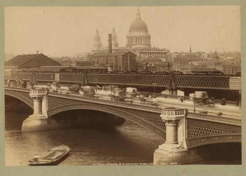 Blackfriar Bridge Foto stock