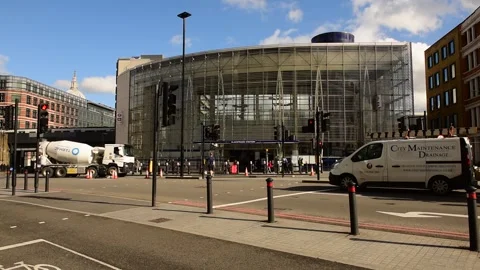 Blackfriars Train Station Stock Footage 266434569