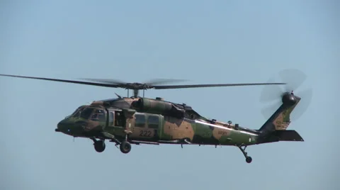 Blackhawk Ground Assault 스톡 동영상 4097588