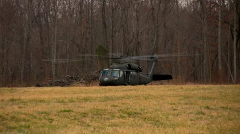 Blackhawk Takeoff 001 Stock Footage 1101335